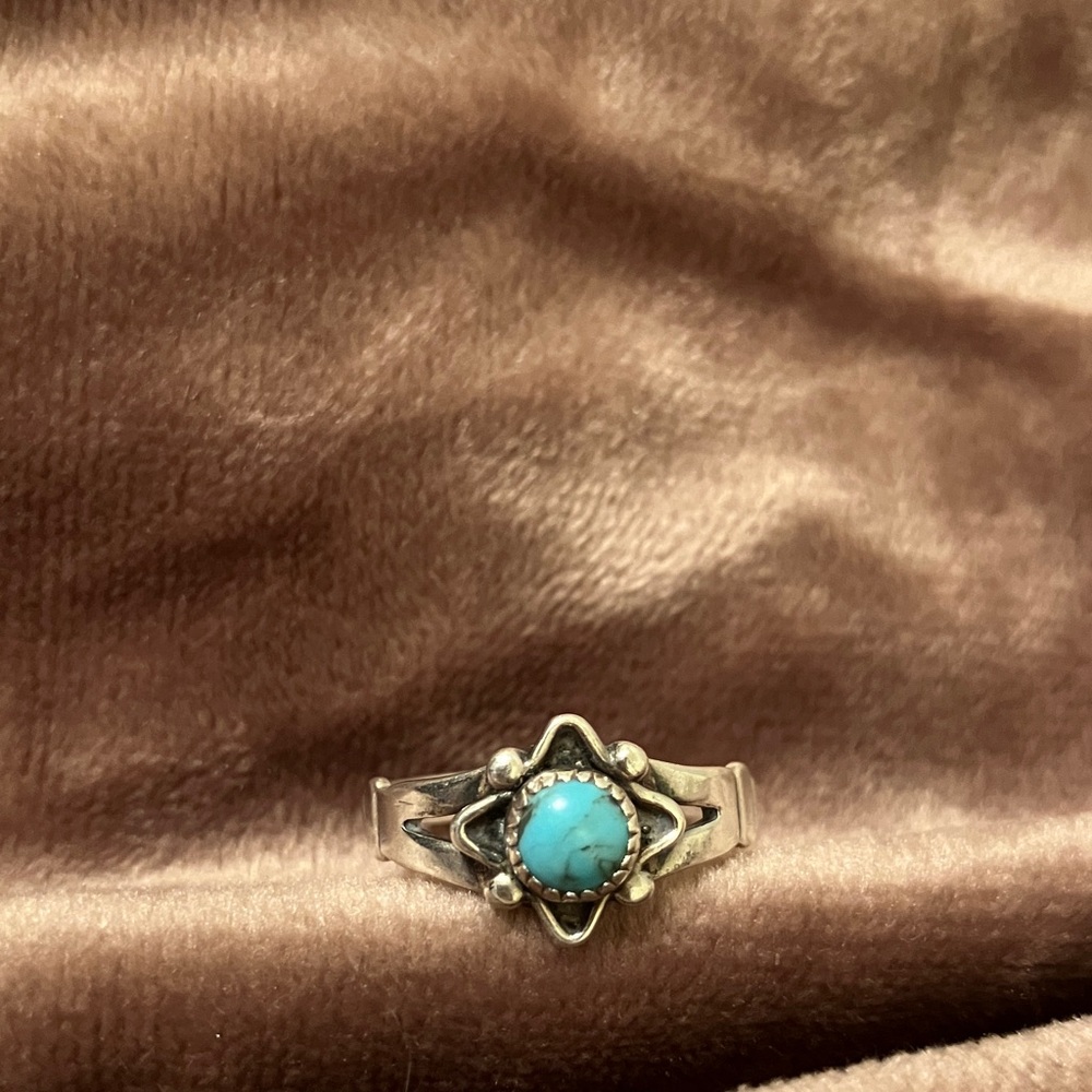 Silver and Turquoise Ring